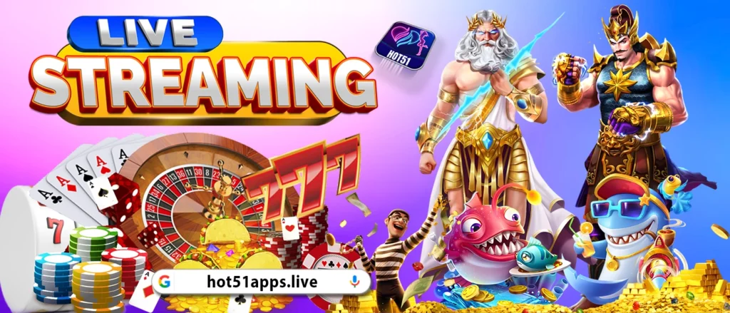 HOT51 apk mod casino and live stream