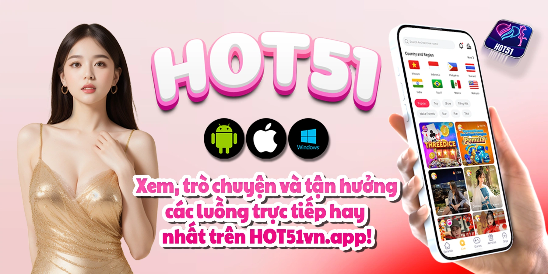You are currently viewing Tải Hot51 APK Mod: Trải Nghiệm Giải Trí Trực Tuyến Mới Lạ Với Live Streams và Casino