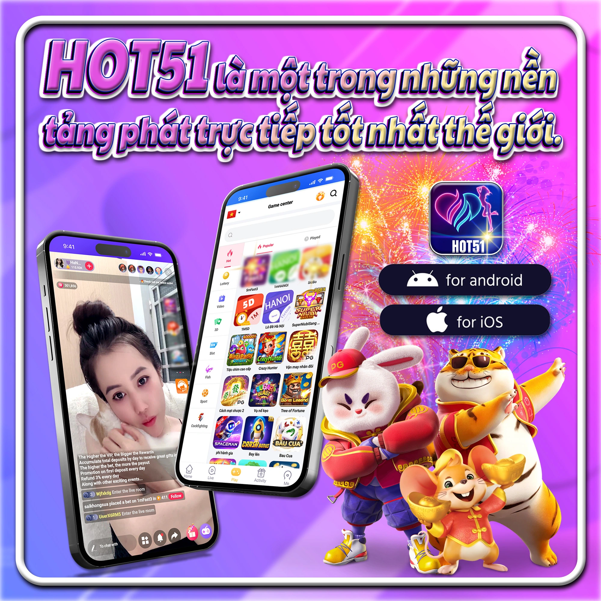 You are currently viewing Trải Nghiệm Giải Trí Đỉnh Cao Cùng Hot51: Livestream, Casino Và Game